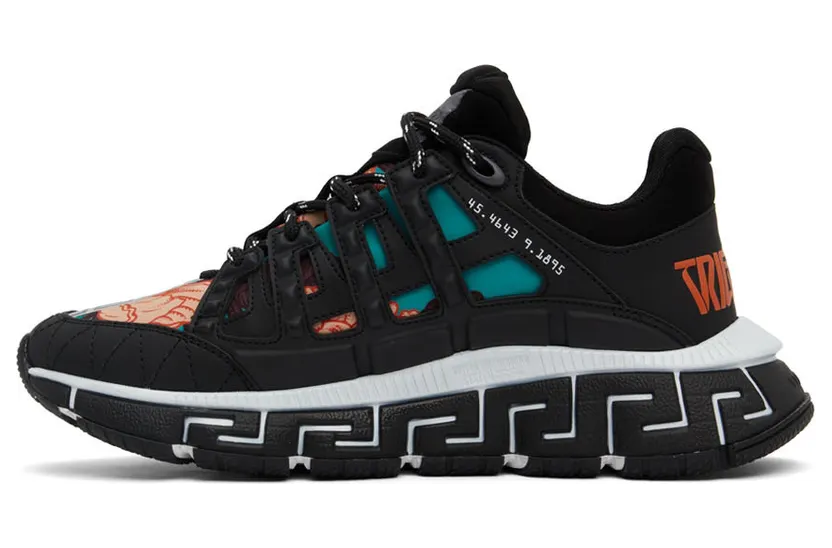 Versace Black Trigreca Sneakers (DSU8094 1A03521) (3)