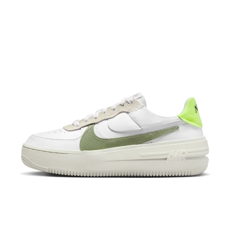 Nike Air Force 1 PLT.AF.ORM White Oil Green (FJ4739-100)
