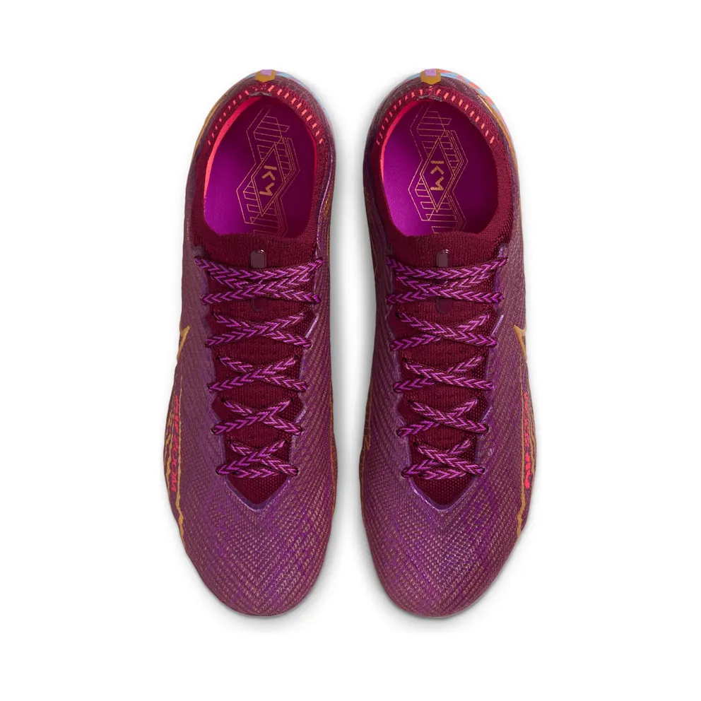 Nike Zoom Mercurial Vapor 15 Elite KM FG Cleats “Mbappe Dark Beetroot” (DR9996-694)