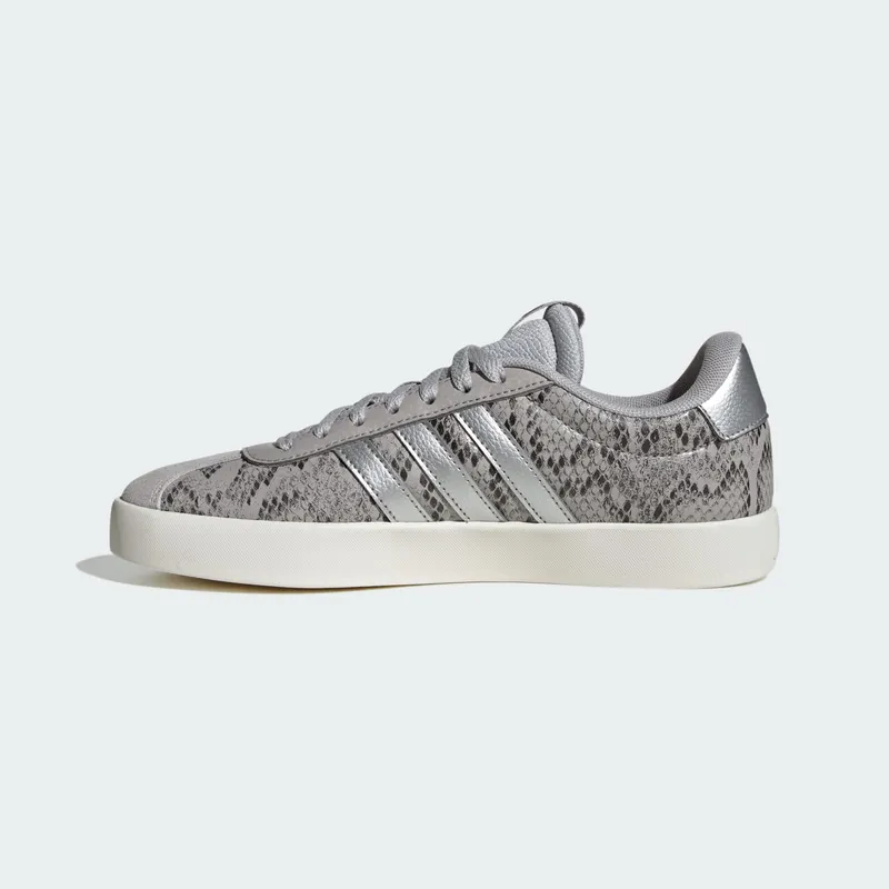 Adidas VL Court 3.0 Grey Two / Silver Metallic / Off White (JR8669)