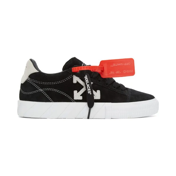 OFF-WHITE Vulc Low Black White Sole (OWIA216F20LEA0011001)