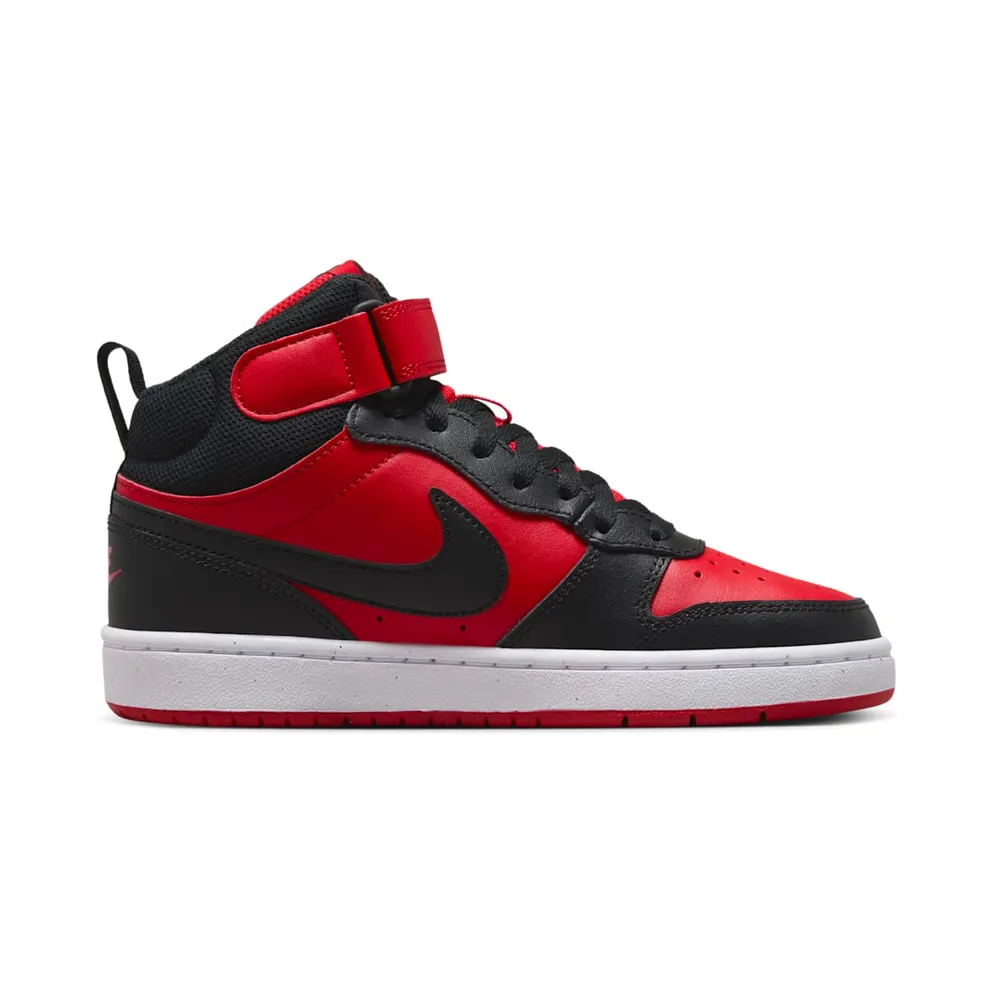 Nike Court Borough Mid 2 University Red White Black (CD7782-602)
