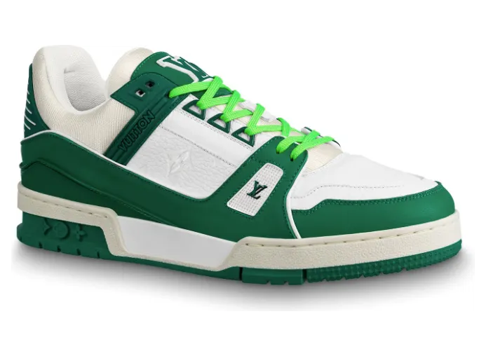 Louis Vuitton LV Trainer Green (1A8127 / 1A9VNQ)
