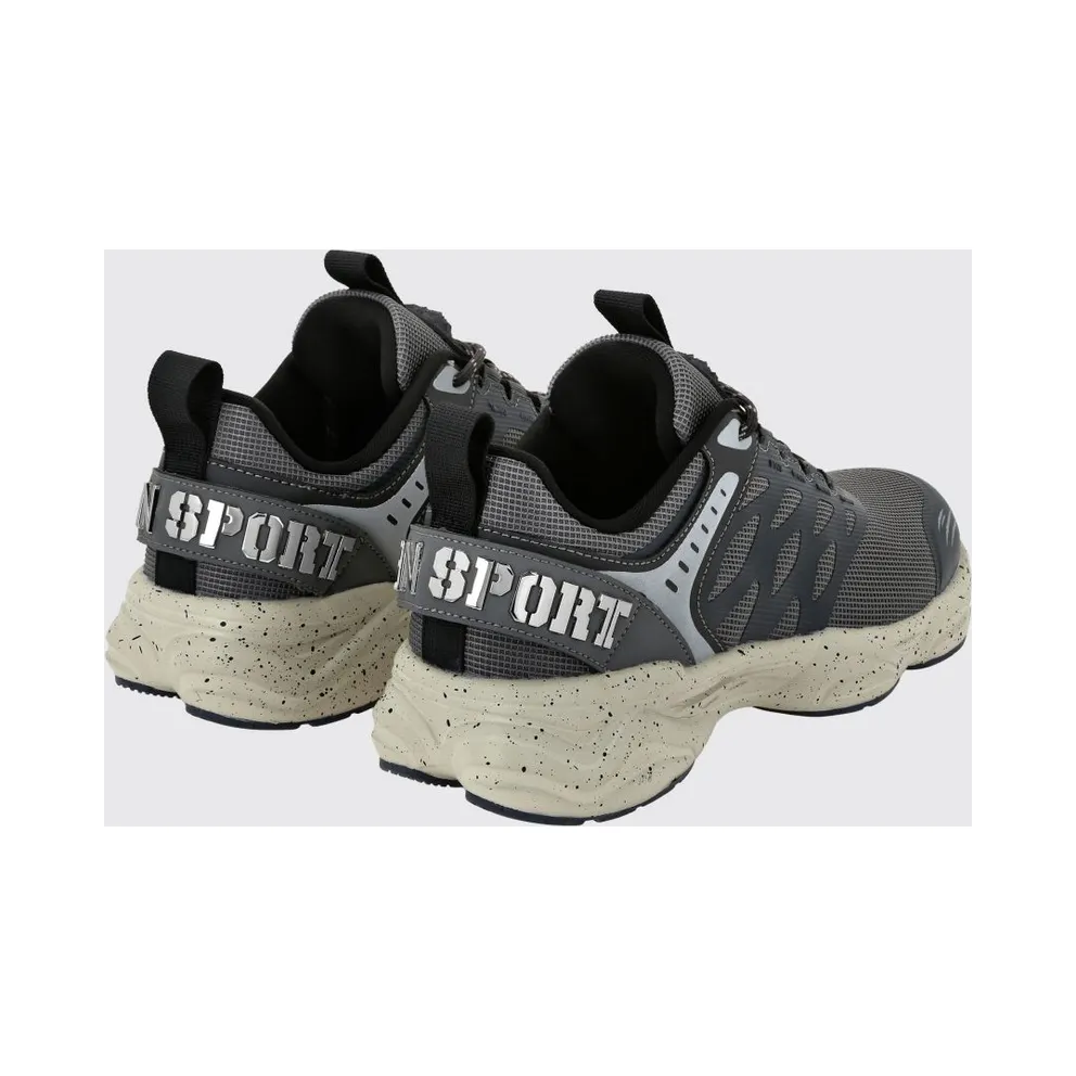 Plein Sport Venom Striker Gen. X.05 Low-Top in Mesh with Rear Logo Grey (SAESUSC0740STE003N1072)