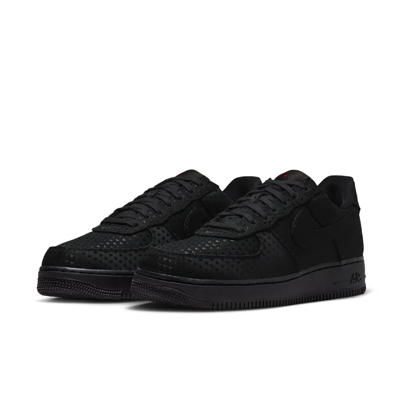 Nike Air Force 1 “Valentine’s Day – Triple Black (2026)” (IB6836-001)