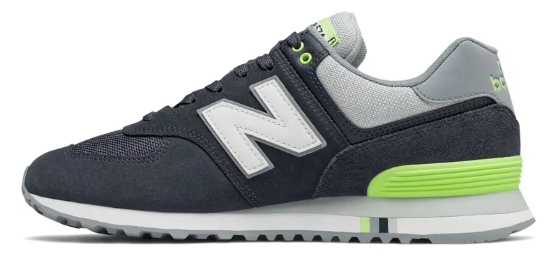 New Balance 574 Summer Shore Bleached NB Navy/Bleached Lime (ML574TFL)