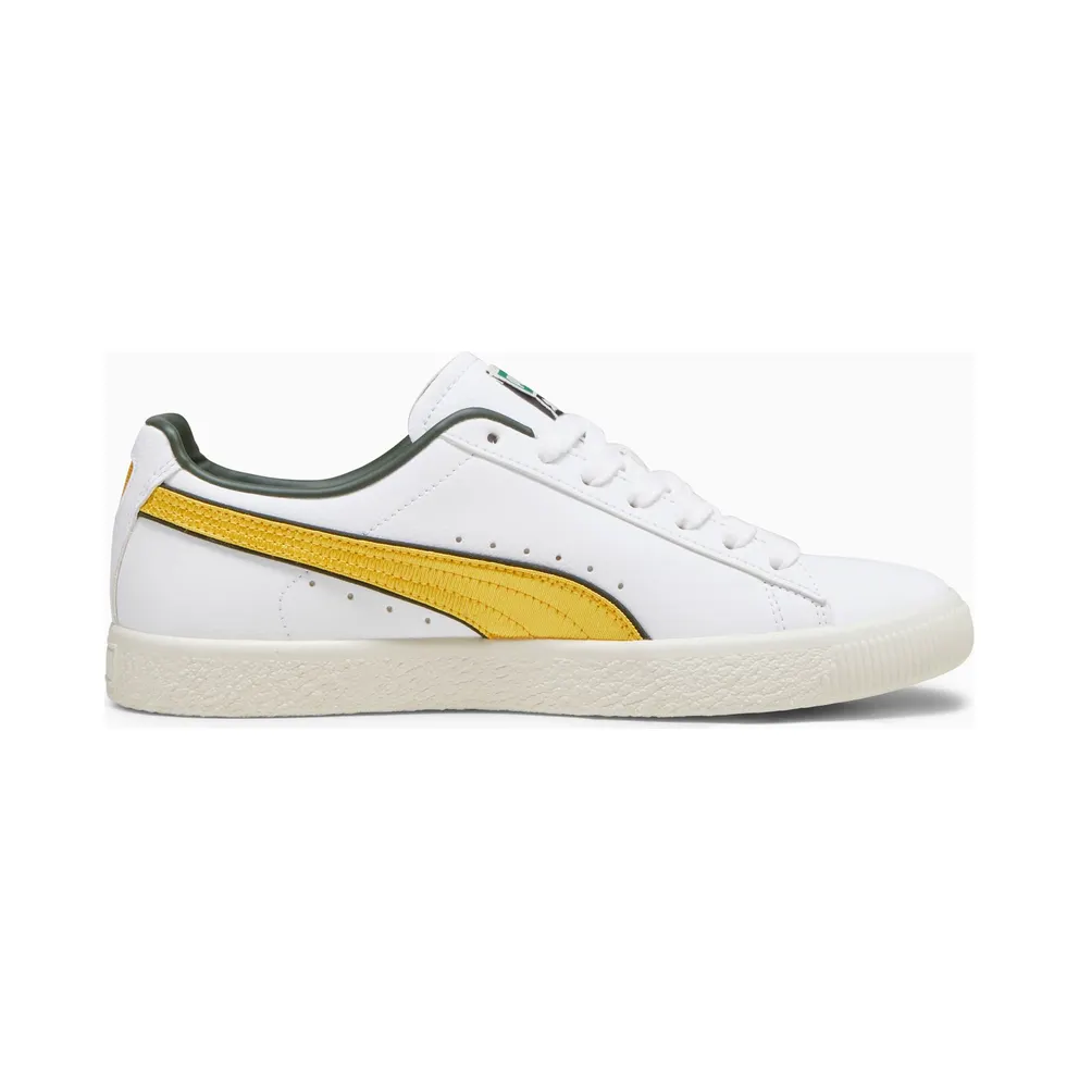 Puma Clyde Varsity White/Yellow (394684-02)