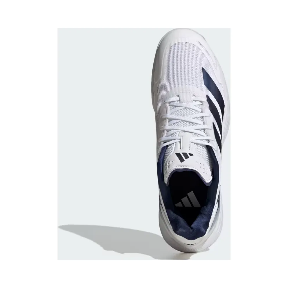 adidas Defiant Speed 2 Tennis “Cloud White / Dark Blue / Core Black” (JR1746)