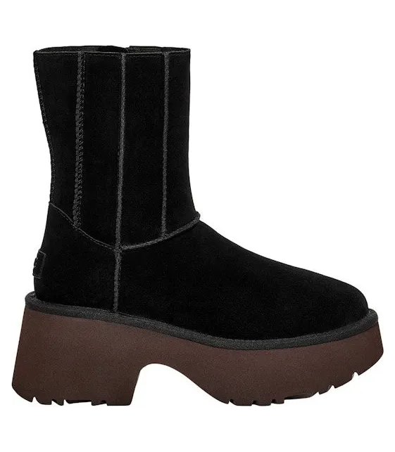 UGG Classic Twin Seam New Heights Boot Black (1158313-BLK)