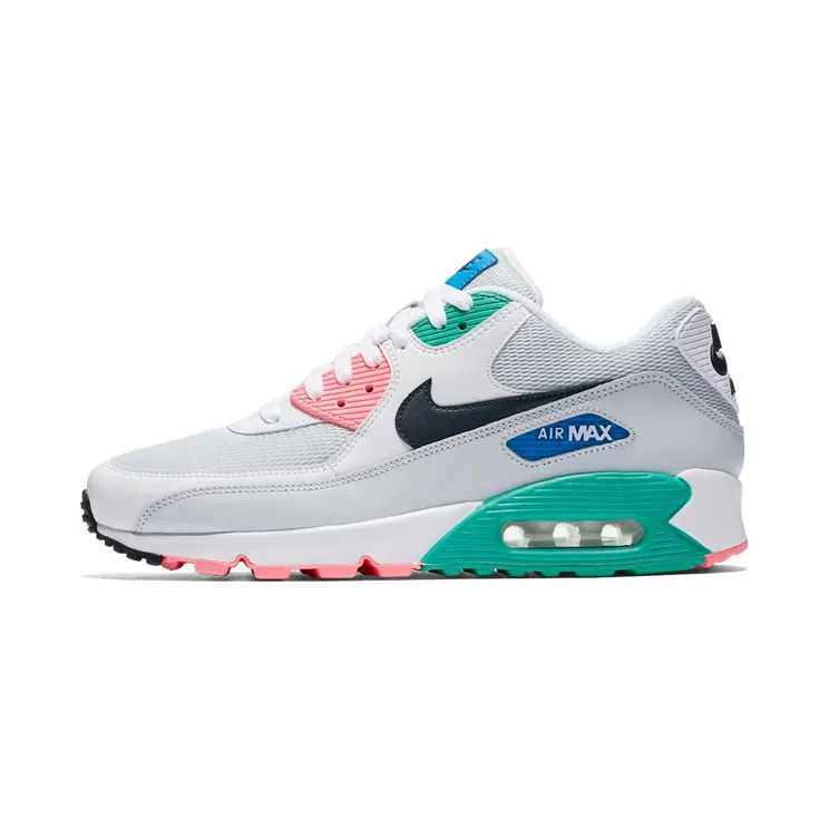 Nike Air Max 90 South Beach “White / Pure Platinum / Blue Nebula / Obsidian” (AJ1285-100)