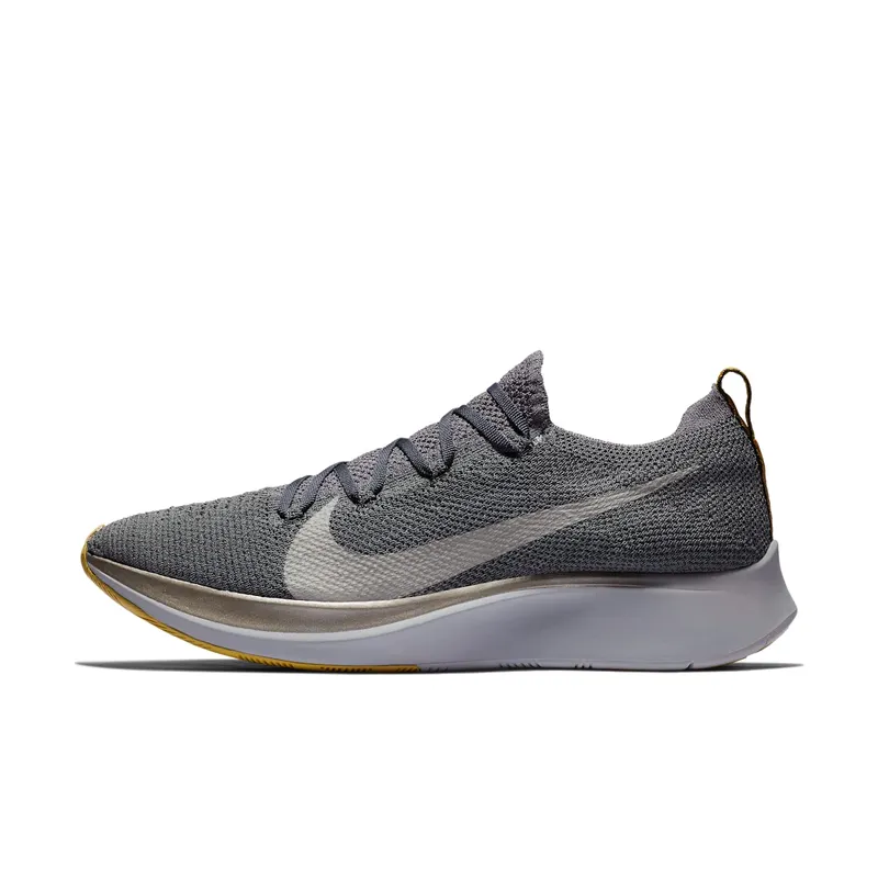 Nike Zoom Fly Flyknit Dark Grey Dark Grey Black Atmosphere Grey Metallic Pewter (AR4561-002)