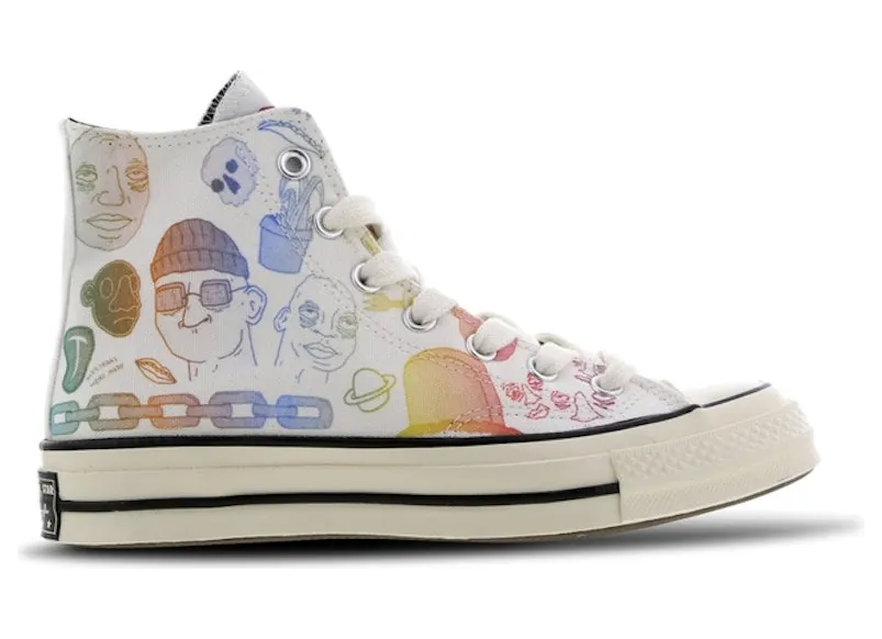 Converse Tyler, The Creator x Foot Locker x Chuck 70 ‘Artist Series’ White/Multicolor (164532c)
