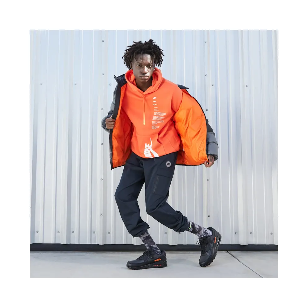 Nike Air Max 90 Gore-Tex Black Anthracite Safety Orange (DJ9779-002)