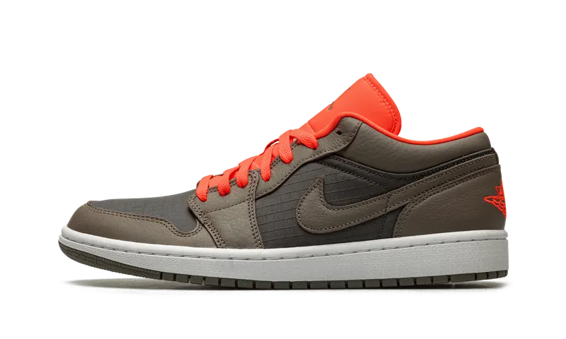 AIR Jordan 1 LO SE “Black / Olive/ Bright Crimson” (DQ6076-002)
