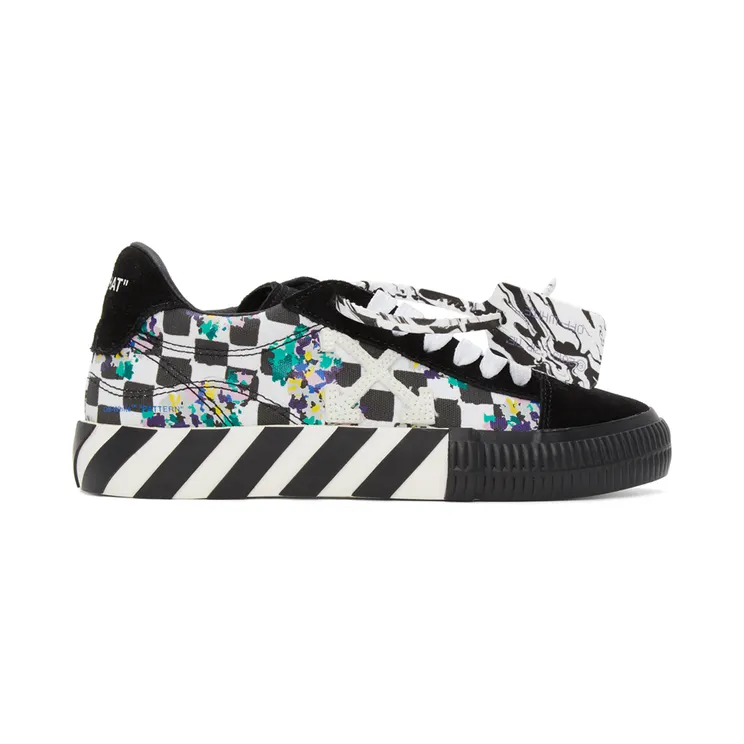 Off-White Check Vulcanized “Black/White” (OWIA178S21FAB0018410)