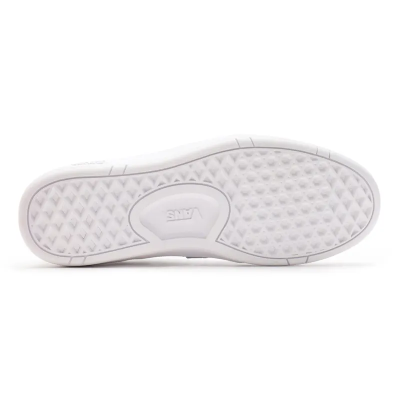 VANS Leather Lowland Cc Shoes (White)