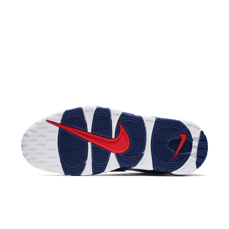 Nike Air More Uptempo Knicks White/Deep Royal Blue-Team Orange (921948-101)