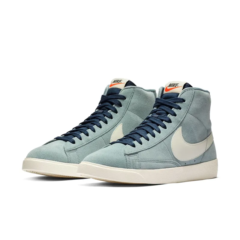 Nike Blazer Mid Vintage Aviator Grey Monsoon Blue (W) Aviator Grey/Sail-Monsoon Blue (AV9376-002)