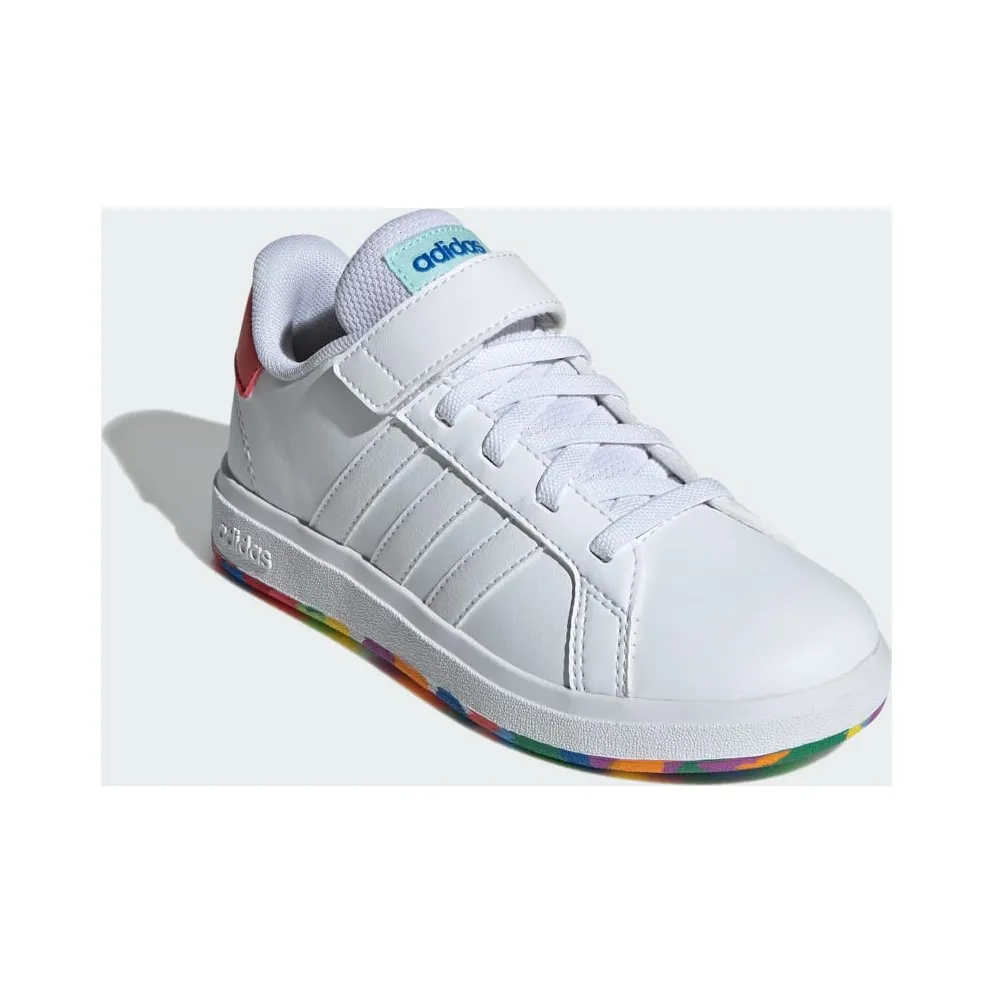 Adidas Grand Court 2.0 Kids Cloud White / Cloud White / Bright Red (ID0737)