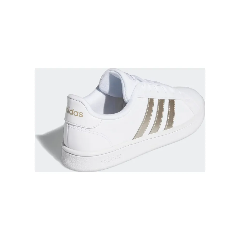 Adidas Grand Court Base Cloud White / Platinum Metallic / Cloud White (EE7874)