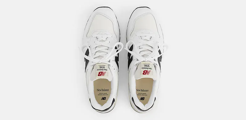 New Balance 996 MiUSA White Black (U996TC)