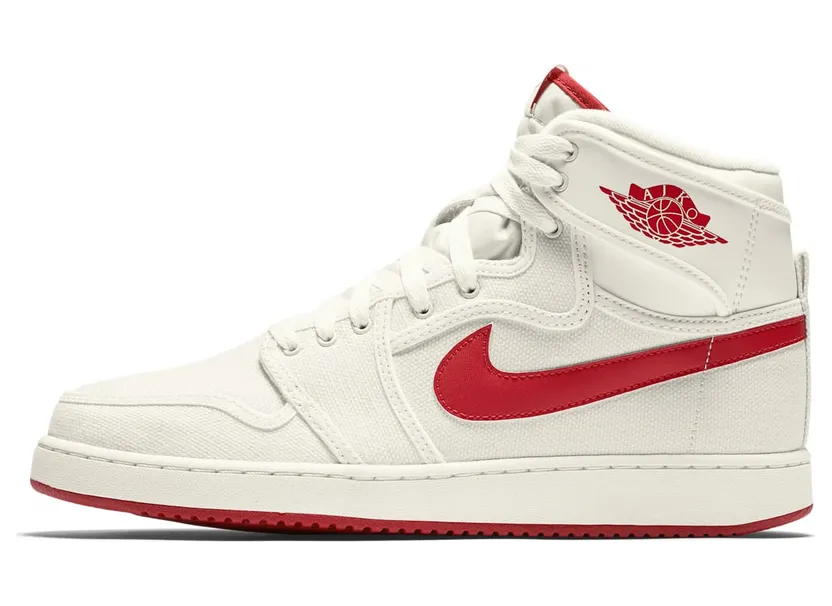 Air Jordan 1 KO High OG Sail Varsity Red (638471-102)