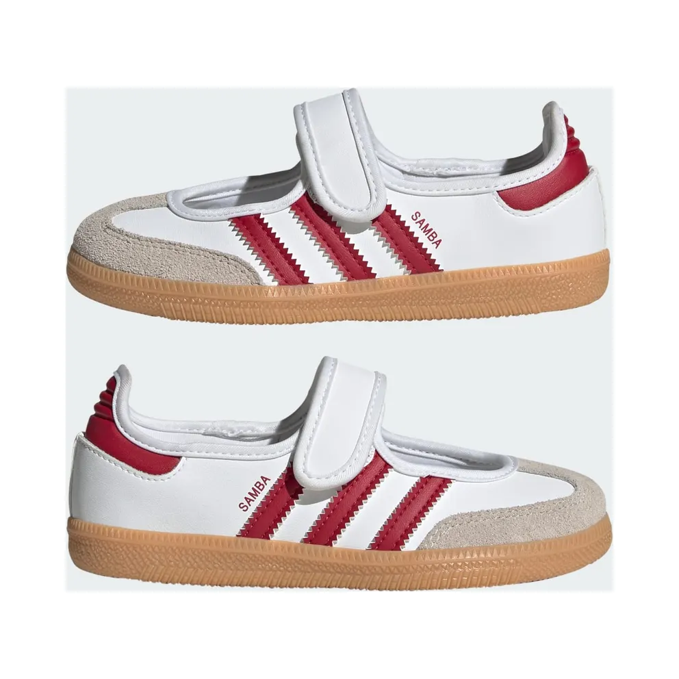 Adidas Samba Jane Cloud White / Team Victory Red / Gum (KJ2660)