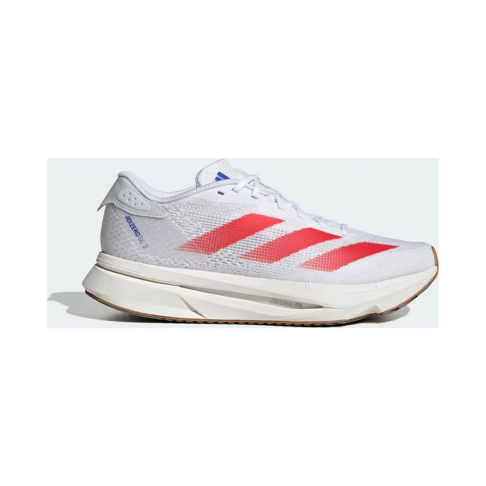 Adidas Adizero SL2 Laufschuhe Cloud White / Pure Ruby / Royal Blue (IF9385)