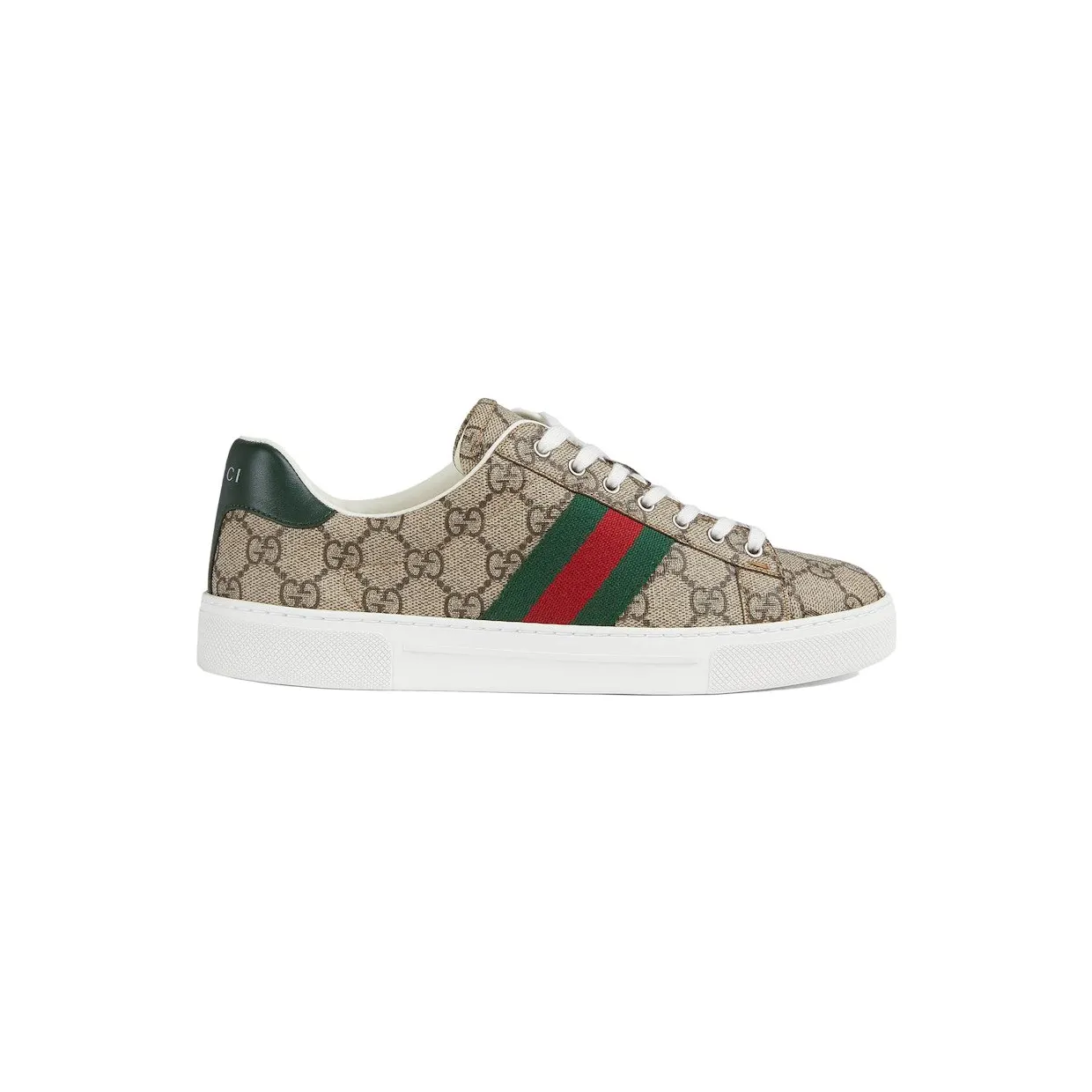Gucci Ace GG Crystal Canvas Web Beige (760774 FACMZ 9746)