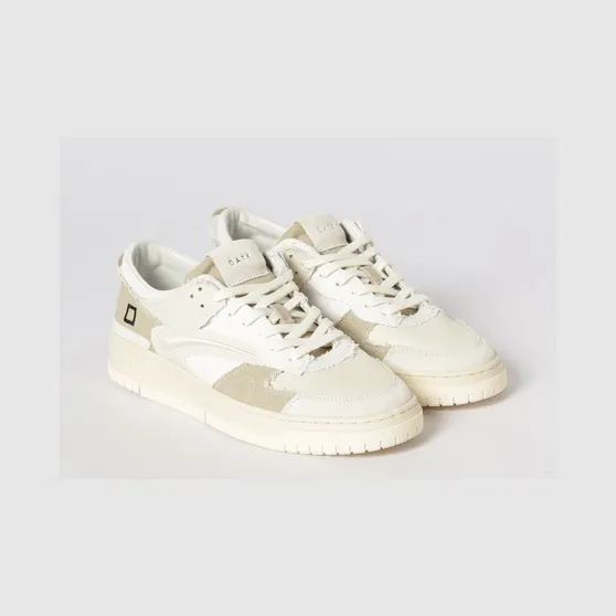 D.A.T.E D. A.T. E. Torneo Cotton Canvas Sneakers Sand (M441TOFGNA)