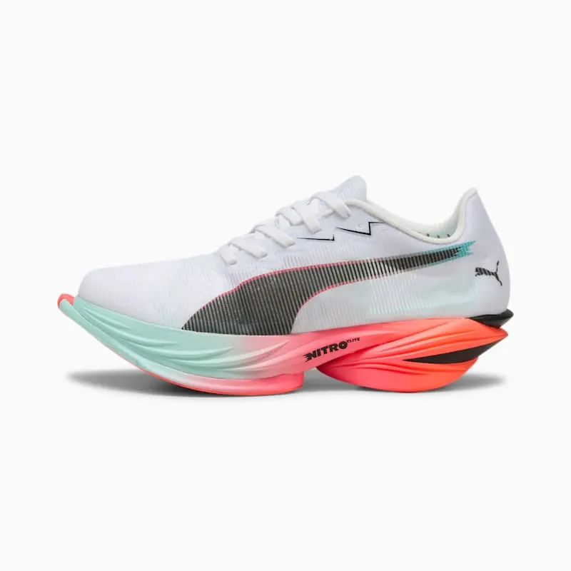 Puma Fast-R Nitro Elite 3 White Glowing Red Mint (312061-01)