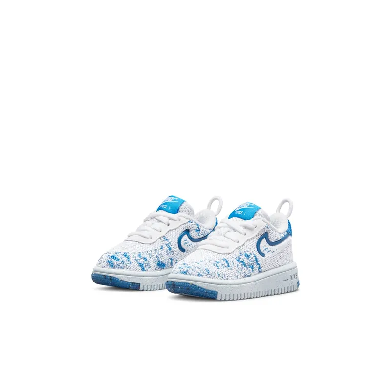 Nike Force 1 Crater Flyknit Baby/Toddler White (DN4183-100)