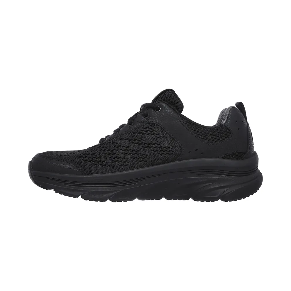 Skechers Relaxed Fit: D’Lux Walker – Black (232044 BBK)