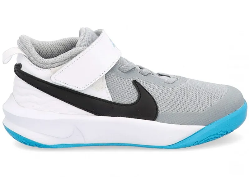 Nike Team Hustle D 10 Grey Blue Lightning (CW6736-104)