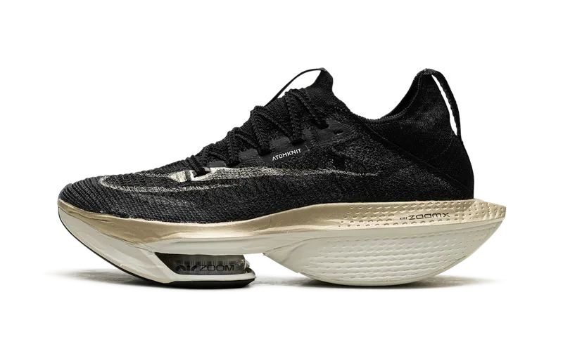 Nike AIR ZOOM ALPHAFLY NEXT% 2 “Black Gold White” (DN3559-003)