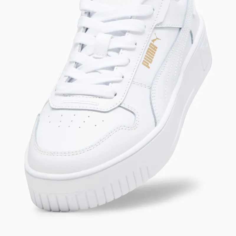 Puma Carina Street Gold/White (393846-01)