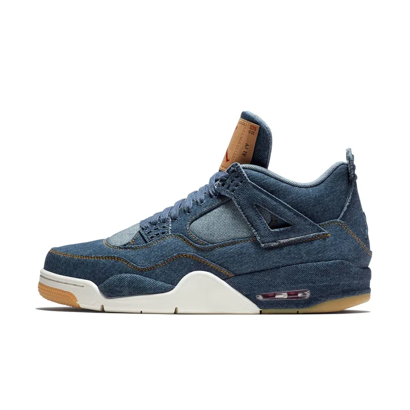 Air Jordan x Levi’s Nike AJ IV 4 Denim Levis (With Levis Tag) (2017) (AO2571-401)