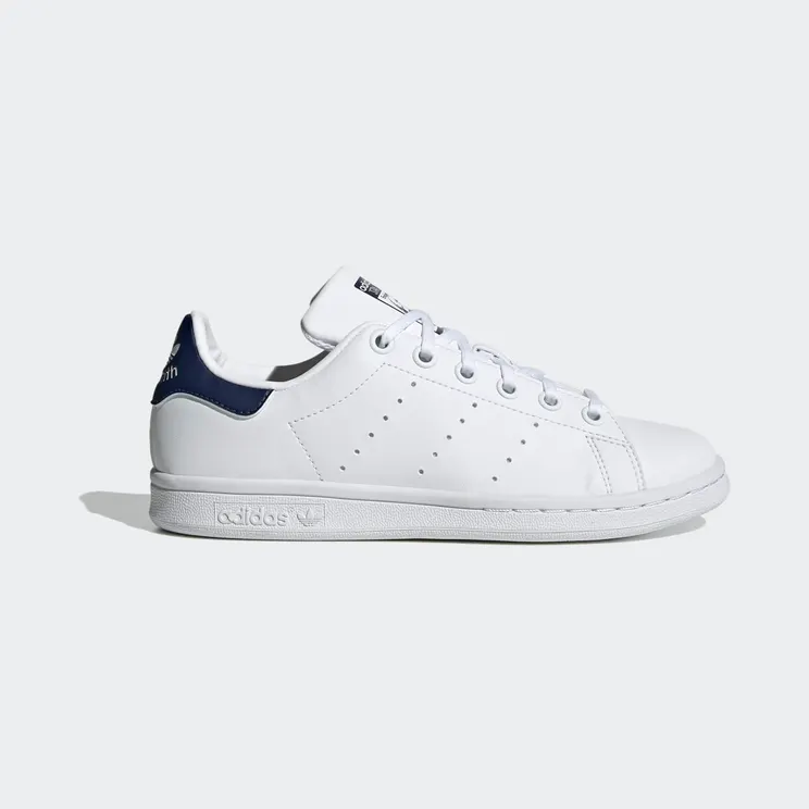 adidas Stan Smith Cloud White / Cloud White / Dark Blue (H68621)