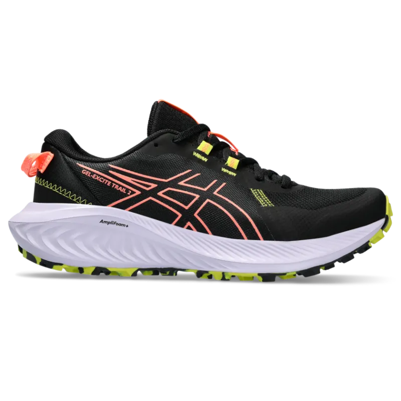 Asics Gel-excite Trail 2 Black/Sun Coral (1012B412.002)