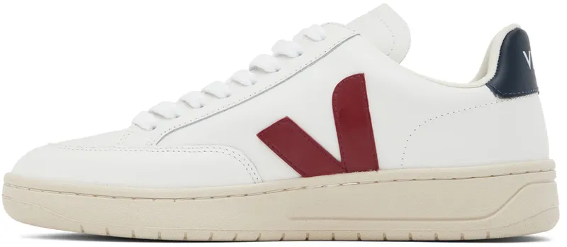 Veja V-12 Leather “White” (XD0201955A)
