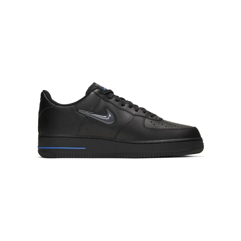 Nike Air Force 1 Low Jewel Black Grey Royal Black/Wolf Grey-Game Royal (CT3438-002)