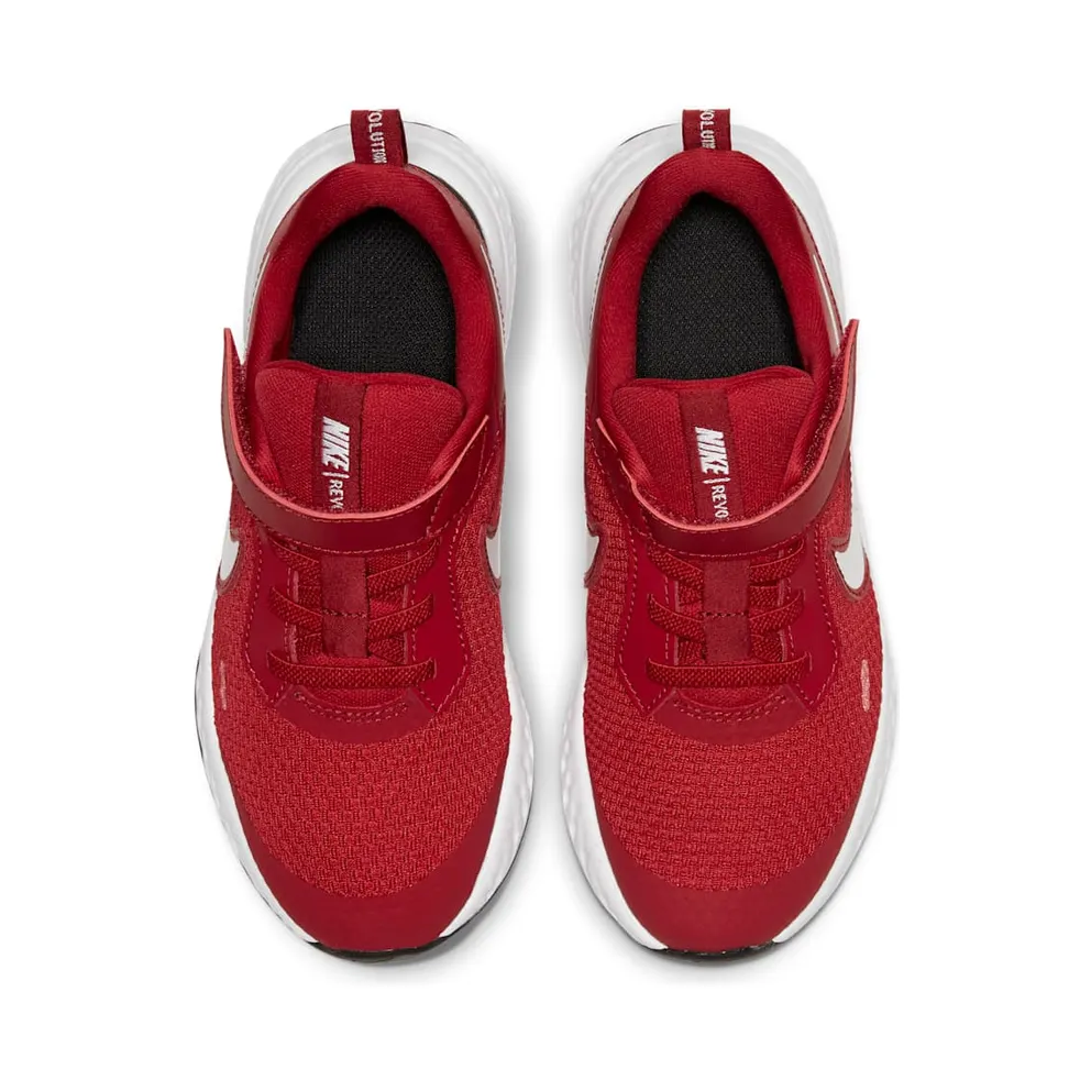Nike Revolution 5 Gym Red (PS) Gym Red/Black/White (BQ5672-600)