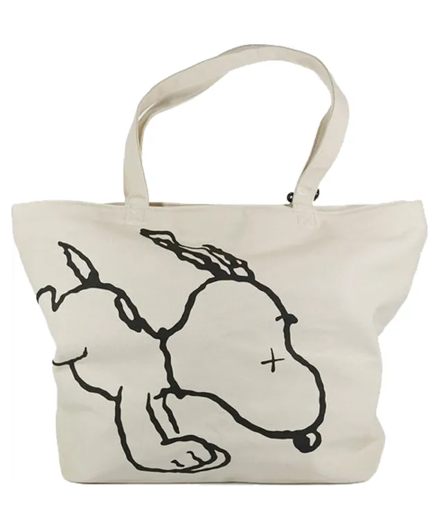 Kaws x Uniqlo Peanuts Snoopy Tote Bag Beige (SS17) (SS17)