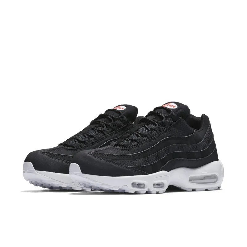 Nike Air Max 95 Black White Team Orange Black/White-Team Orange-Black (924478-001)