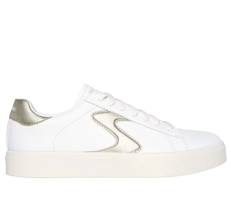 Skechers Eden LX – Beaming Glory – White / Gold (185016 WTGD)