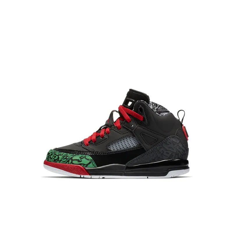 Jordan Spizike Black Varsity Red 2017 (PS) Black/Varsity Red-Classic Green (317700-026)
