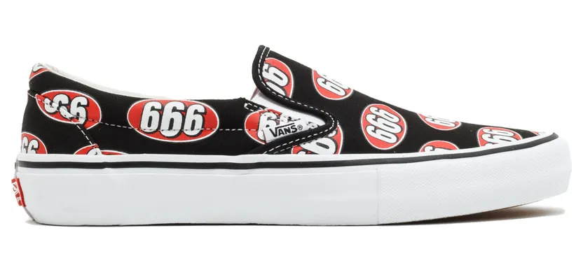 Vans Slip-On Supreme 666 Black (VN0A347VOX3)