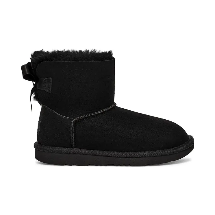 UGG Mini Bailey Bow II Boot Black (1017397K-BLK)