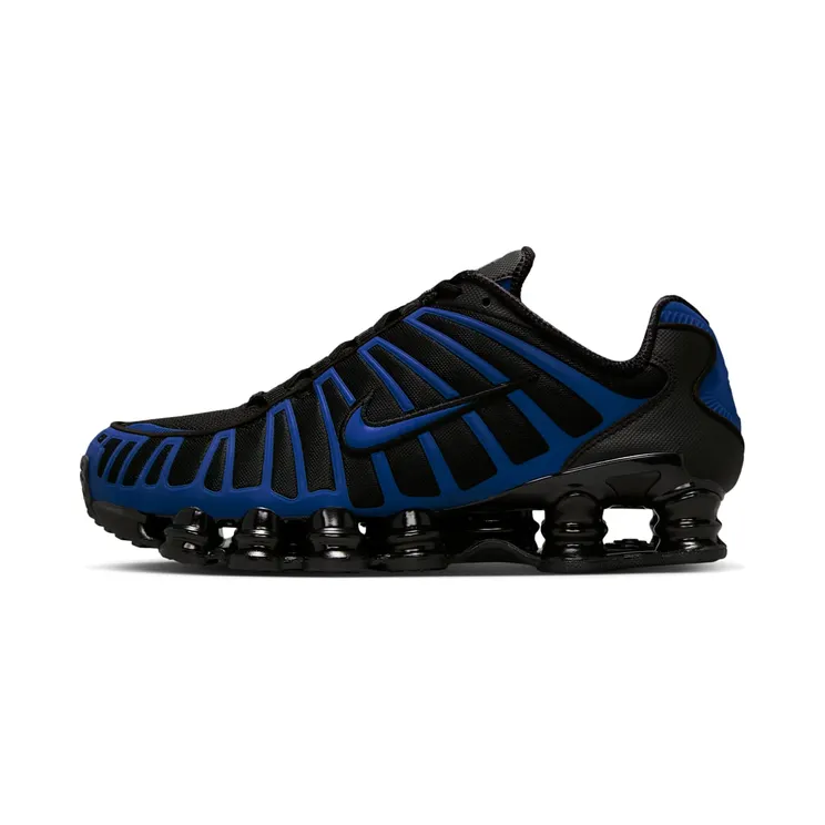 Nike Shox TL Reflective “Black / Metallic Silver / Light Lemon Twist / Court Blue” (IH1338-002)