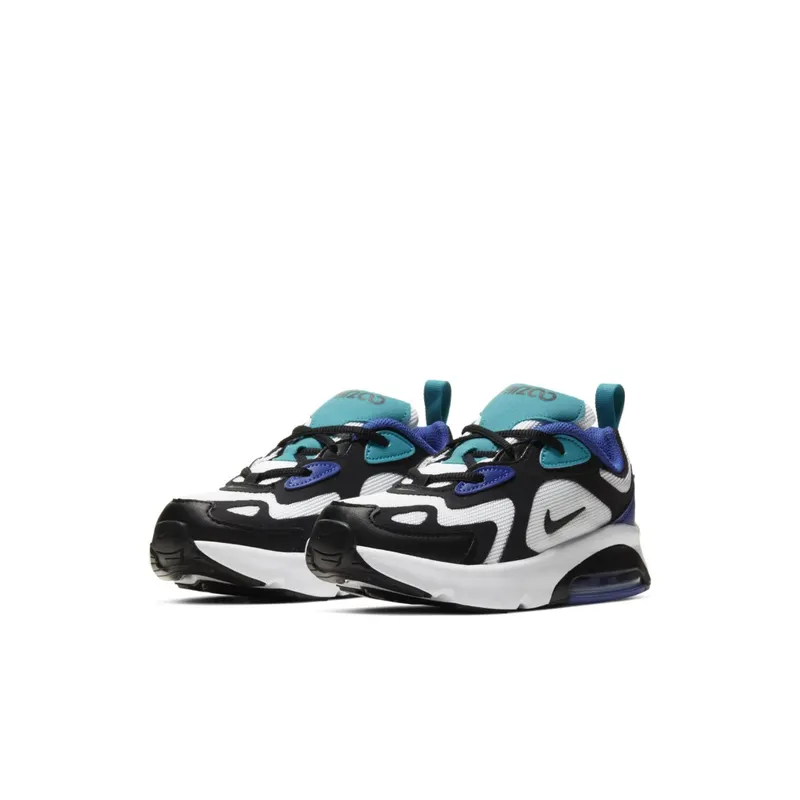 Nike Air Max 200 White Hyper Blue (PS) White/Hyper Blue/Oracle Aqua (AT5628-103)